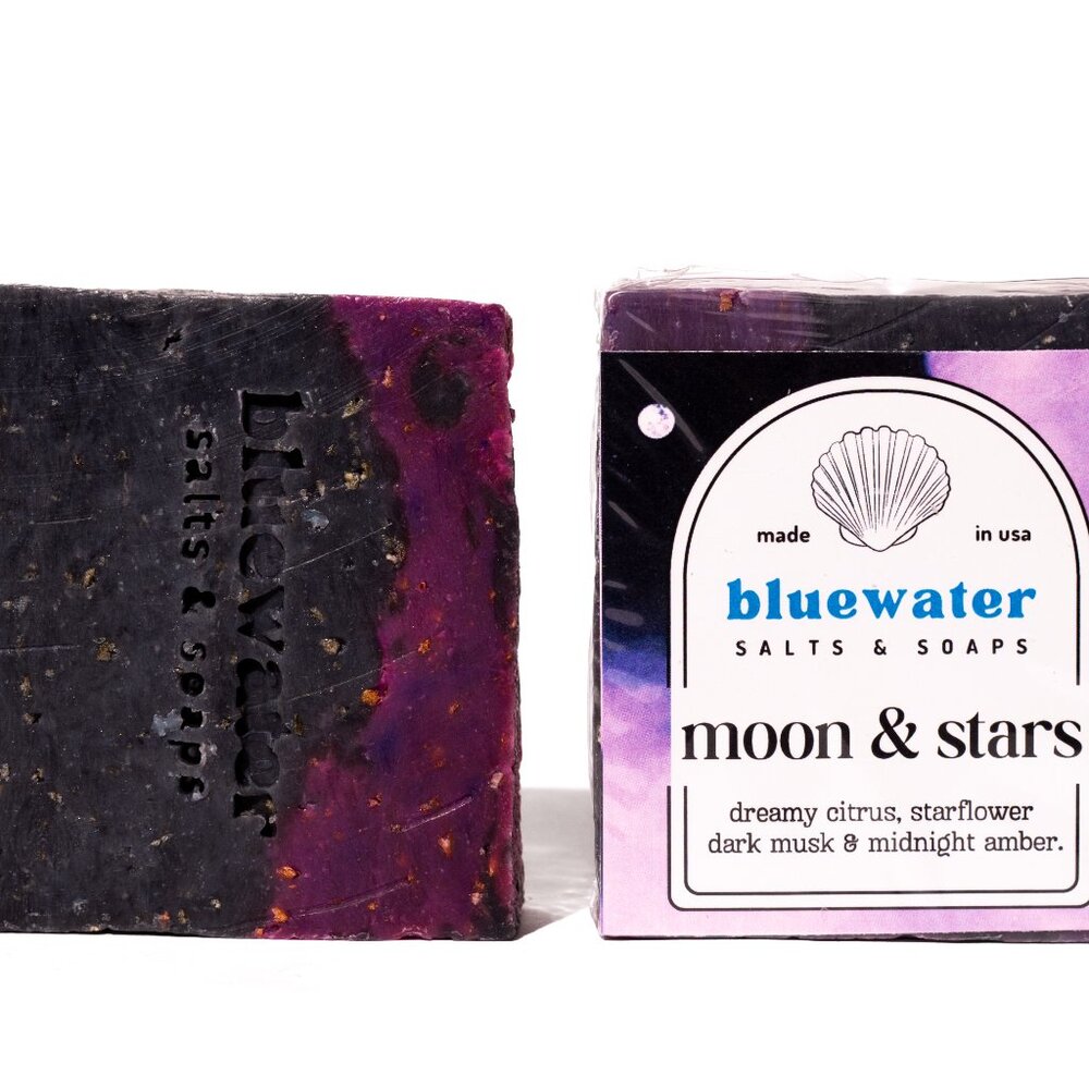 MOON & STARS - Bluewater Body Wash Natural Soap (1 Body Bar)